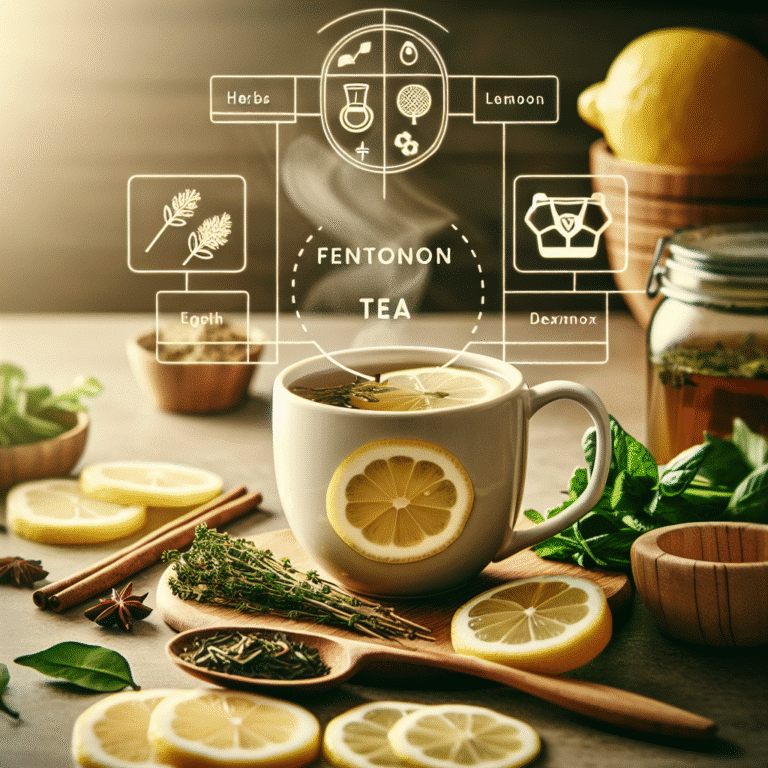 como preparar chá funcional para desintoxicação