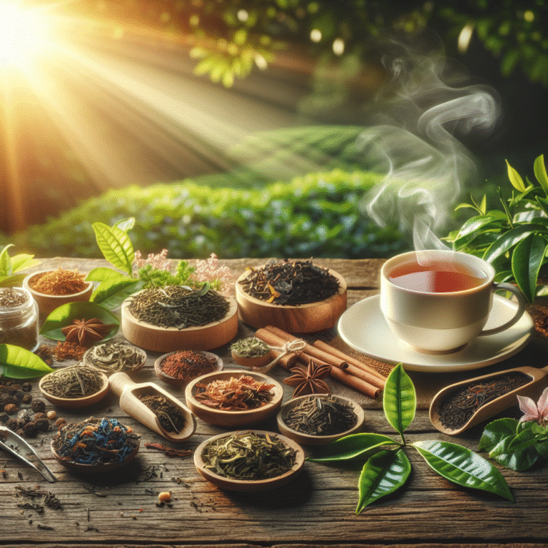 chás que aumentam disposição para o dia a dia