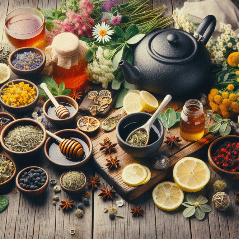 receitas de chá para fortalecer o sistema imunológico