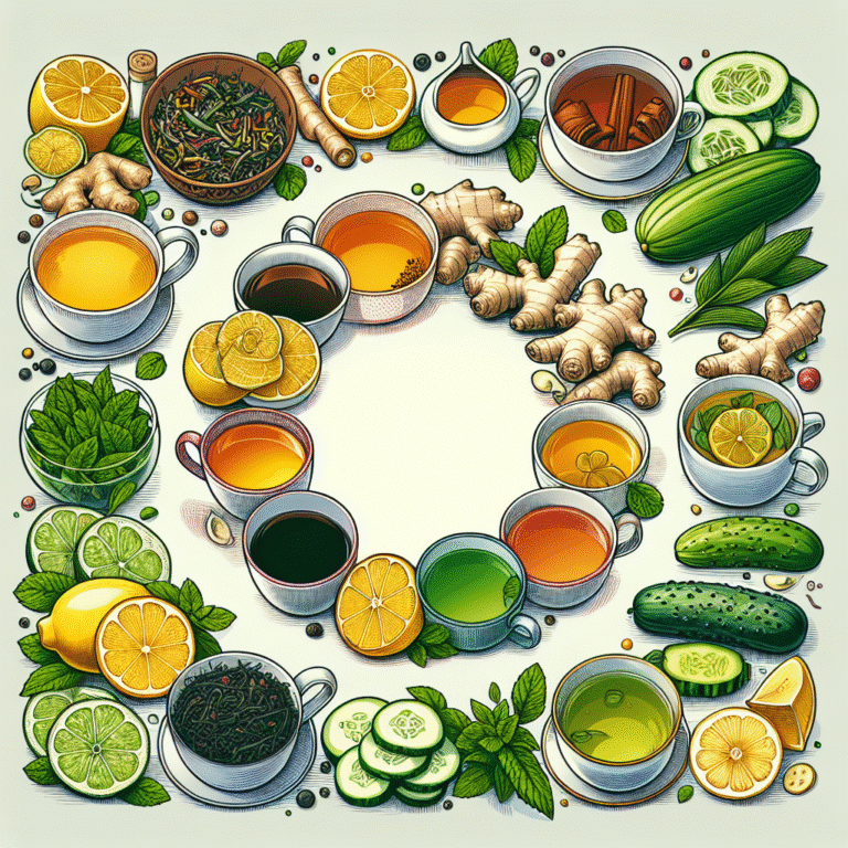 Receitas de Chá Detox: 10 Opções para Limpar o Organismo