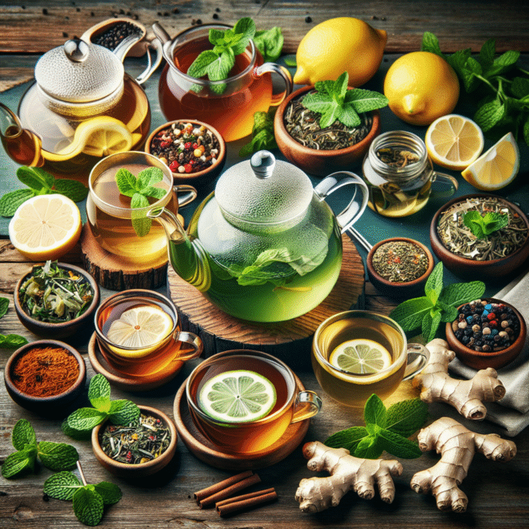 receitas de chá detox para limpar o organismo