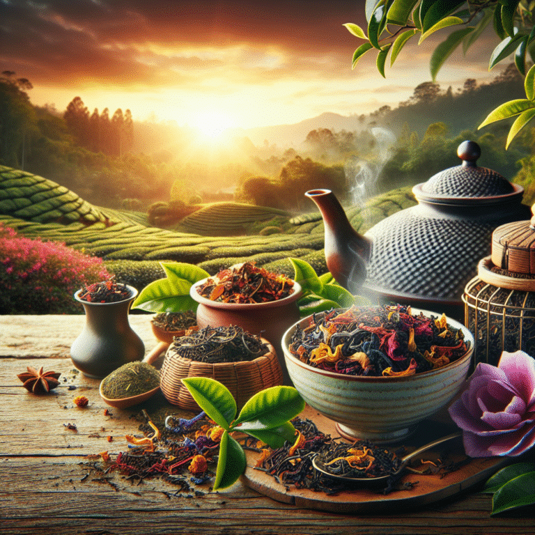 chás que aumentam disposição e produtividade