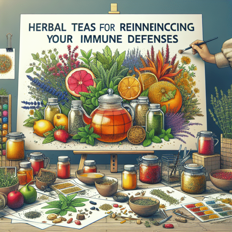 Chás de Ervas Para Reforçar Suas Defesas Imunológicas