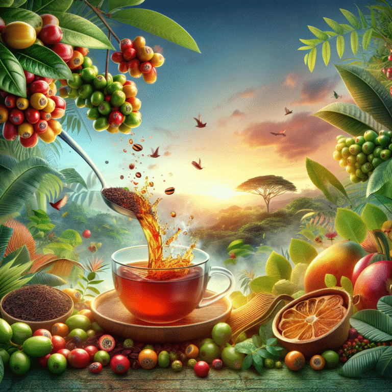 energize-se: chás com guaraná para um dia produtivo