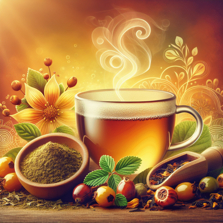 chás energéticos com guaraná e ervas