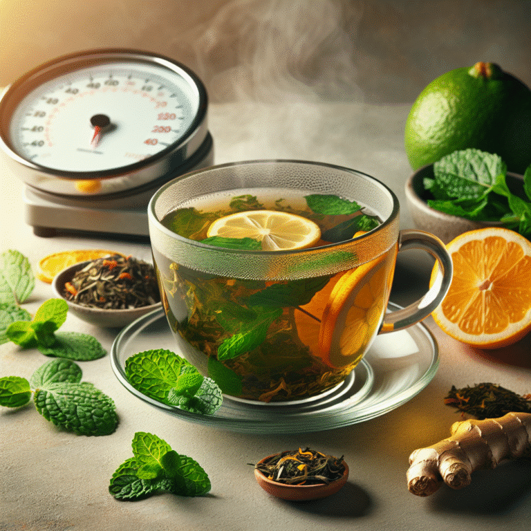 como o chá detox pode ajudar no emagrecimento