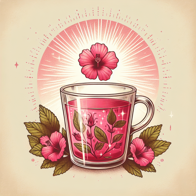 O poder do chá de hibisco detox na desintoxicação