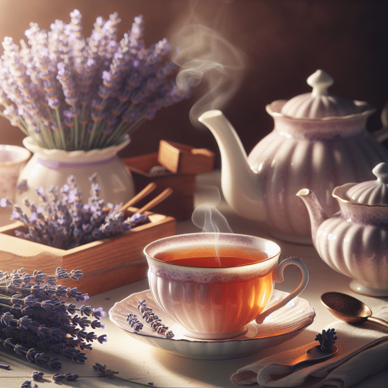 chá funcional de lavanda: seu aliado contra a insônia