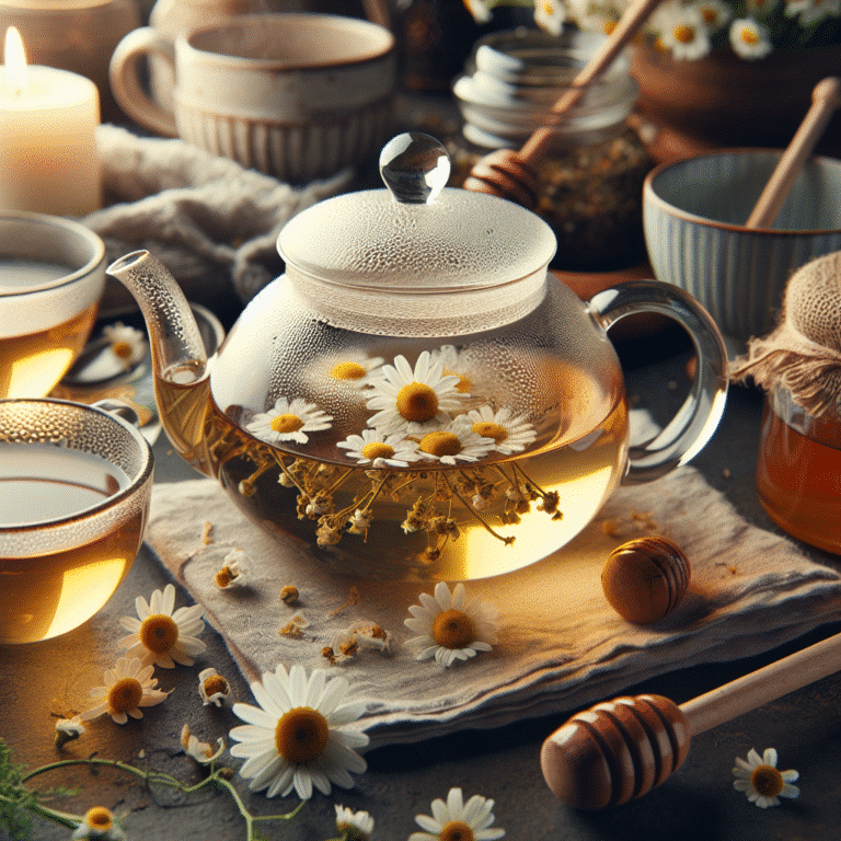 como preparar chá de camomila funcional para relaxar