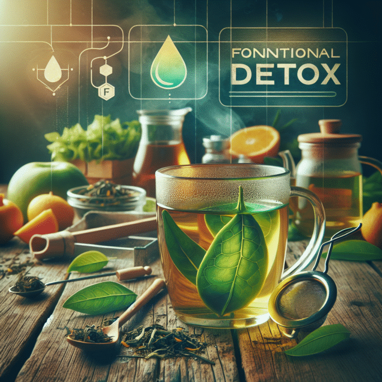 chá verde detox funcional e suas propriedades