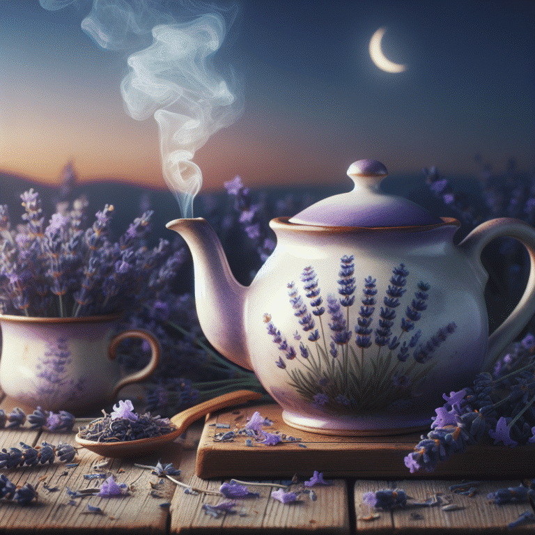 receitas de chá funcional de lavanda para um sono reparador