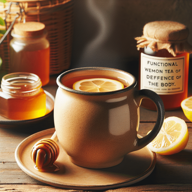 Como Preparar Chá Funcional de Limão com Mel para Defesa do Corpo