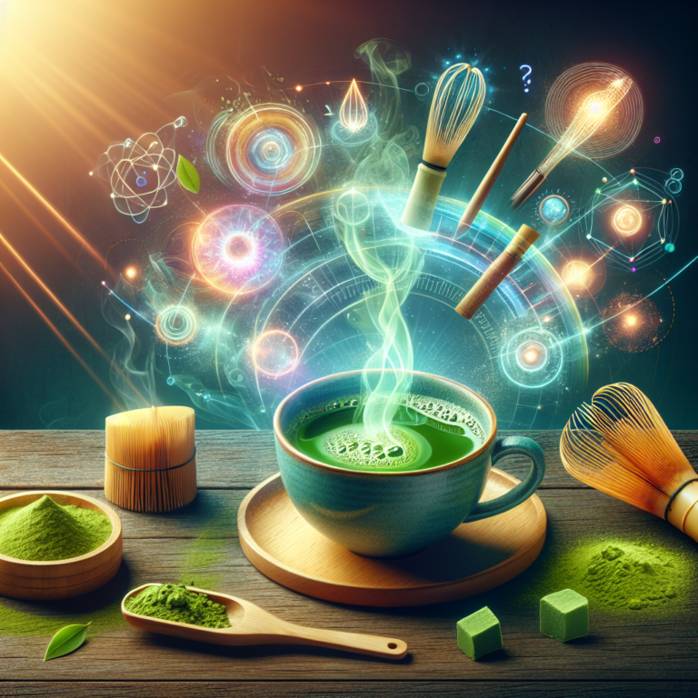 chá de matcha para foco e energia