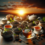 chás estimulantes para começar o dia