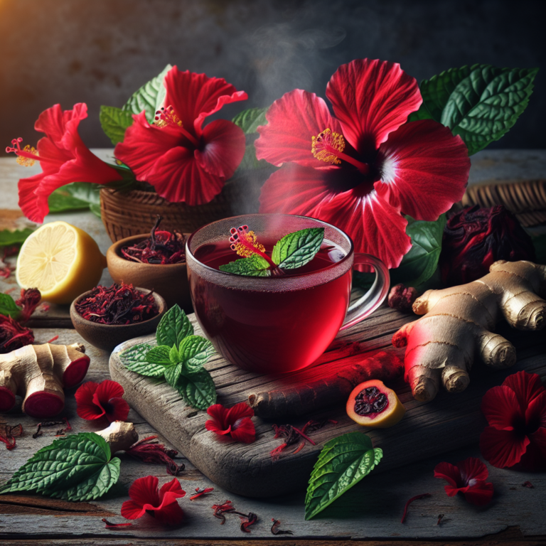 chá de hibisco detox: propriedades e benefícios