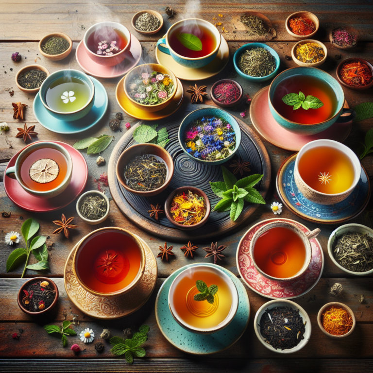 chás que aumentam disposição