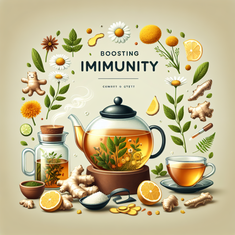 como preparar chás naturais para imunidade
