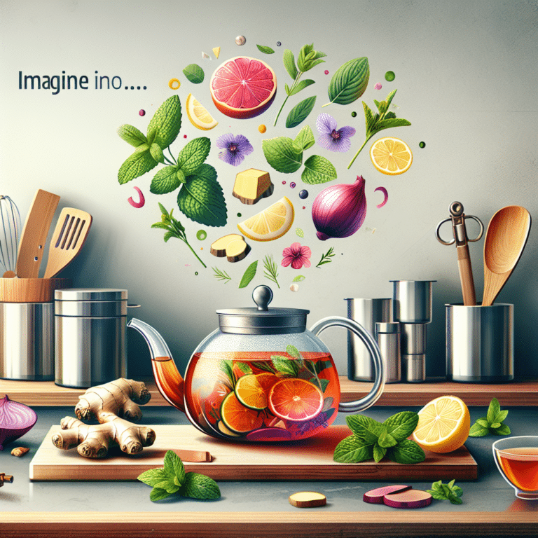 passo a passo: como fazer chá detox em casa