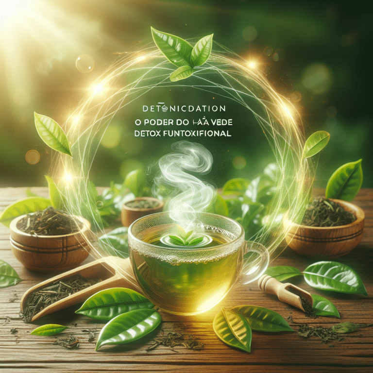 o poder do chá verde detox funcional