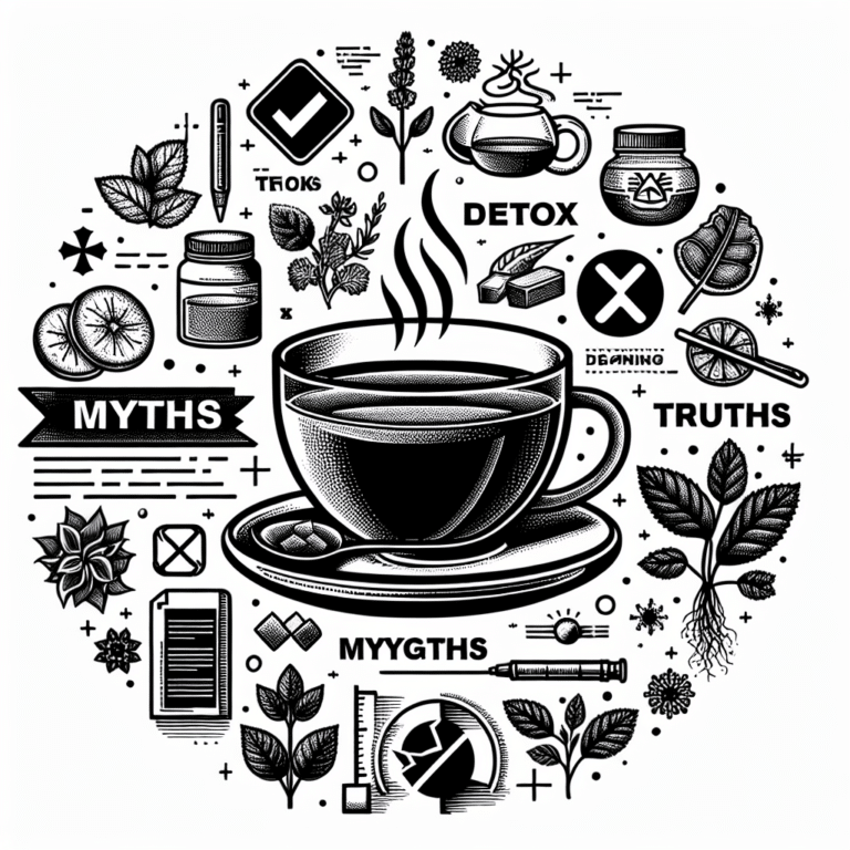 chá detox para emagrecimento: mitos e verdades