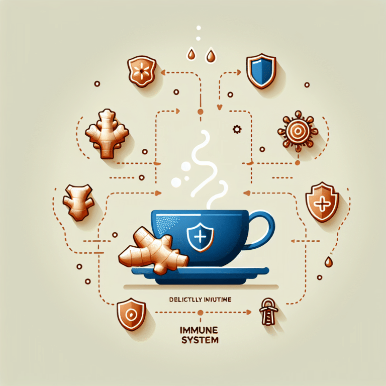 cha de gengibre e seus benefícios para o sistema imunológico