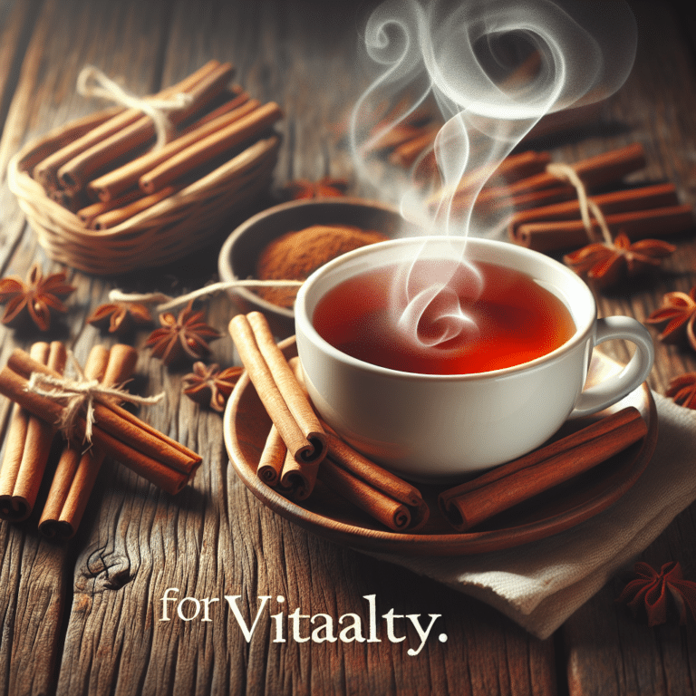 chá de canela para vitalidade