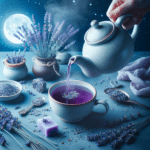chá funcional de lavanda para sono