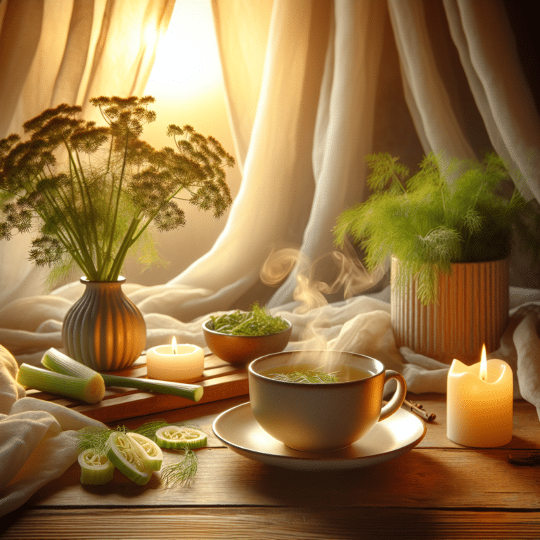 benefícios do chá de erva-doce para relaxamento